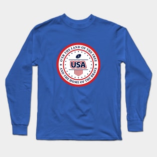 United States of America national anthem - Star Spangled Banner Long Sleeve T-Shirt